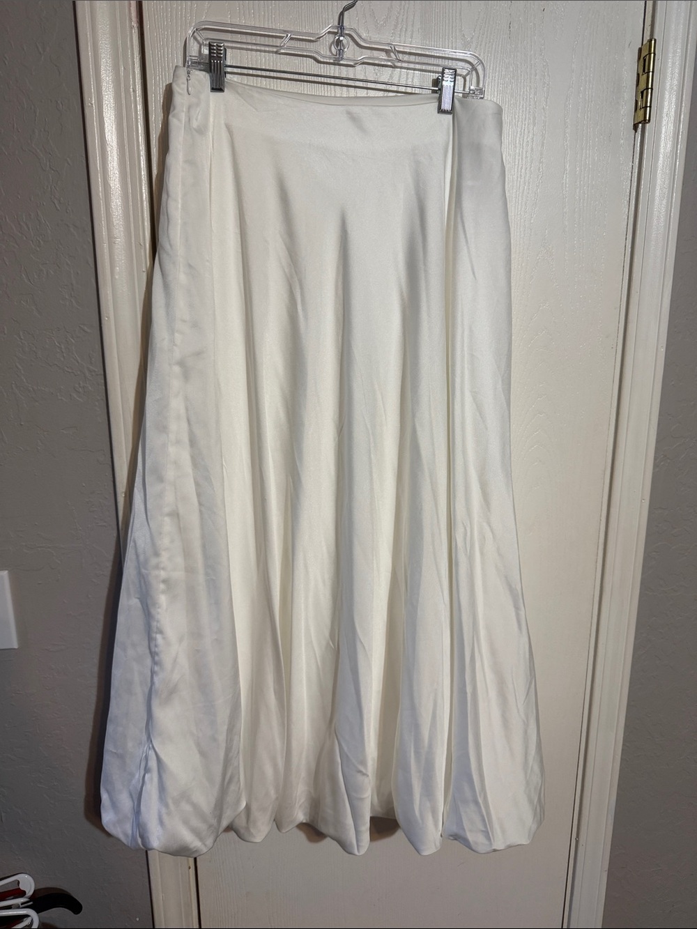 SHEIN White Flowing Maxi Skirt